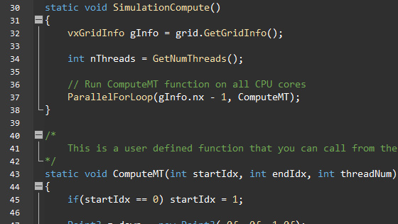 Full multithreading support for C# scripting in 3ds max.