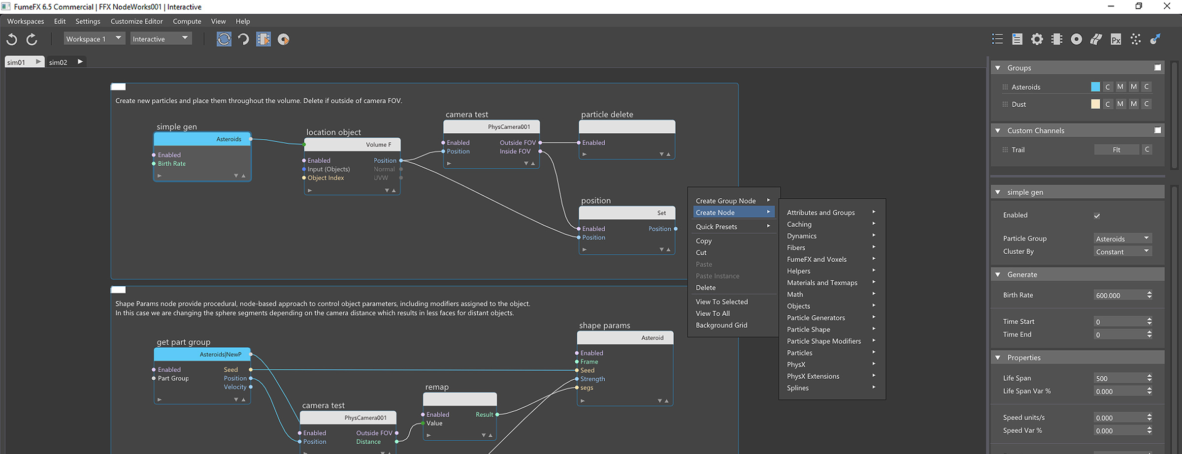 Fast and efficient node based VFX tool integrated in 3ds max.