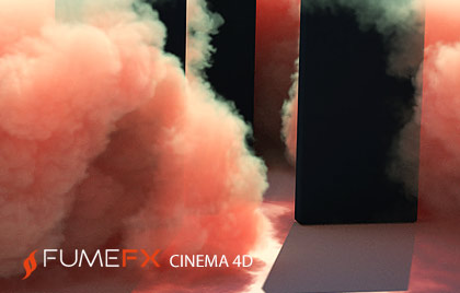 Clouds, fire, smoke and explosions Cinema 4D plugin