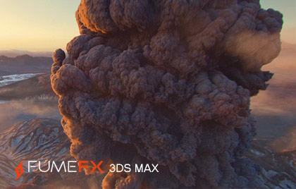 Fire, explosions, smoke and clouds 3ds max plugin